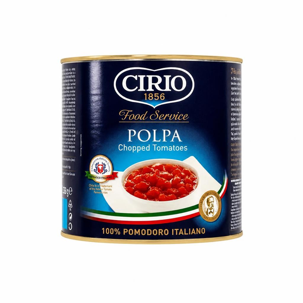 Chopped Tomatoes 2.55kg (Cirio) | Multi