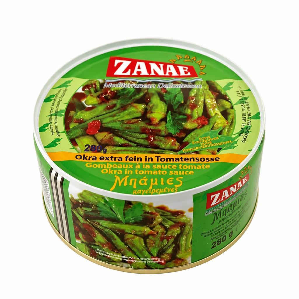 Okra in Tomato Sauce 280g (Zanae)