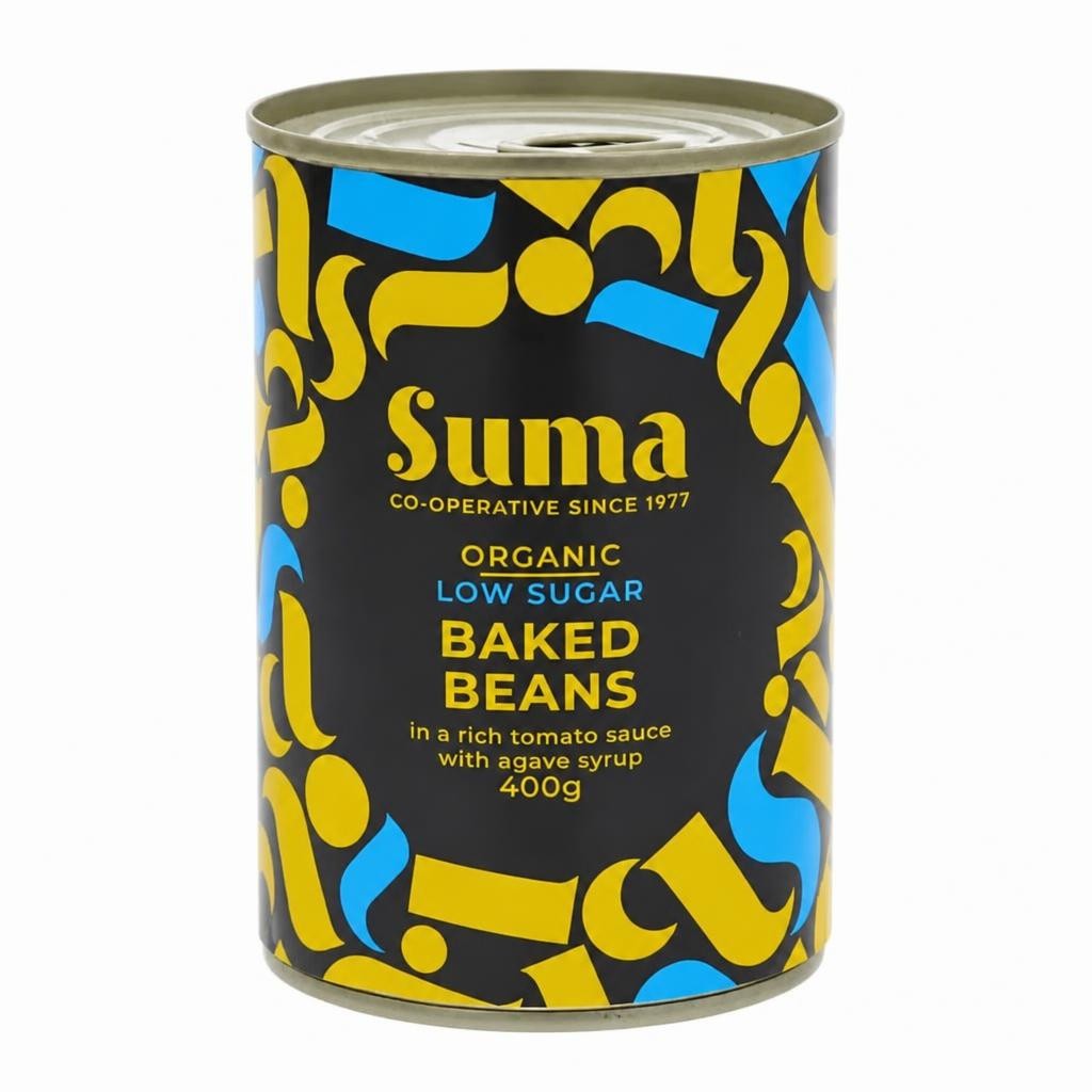 Organic Low Sugar Baked Beans 400g (Suma) | Multi