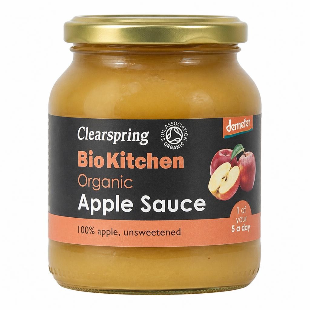 Organic Demeter Apple Sauce 360g (Clearspring) | Multi