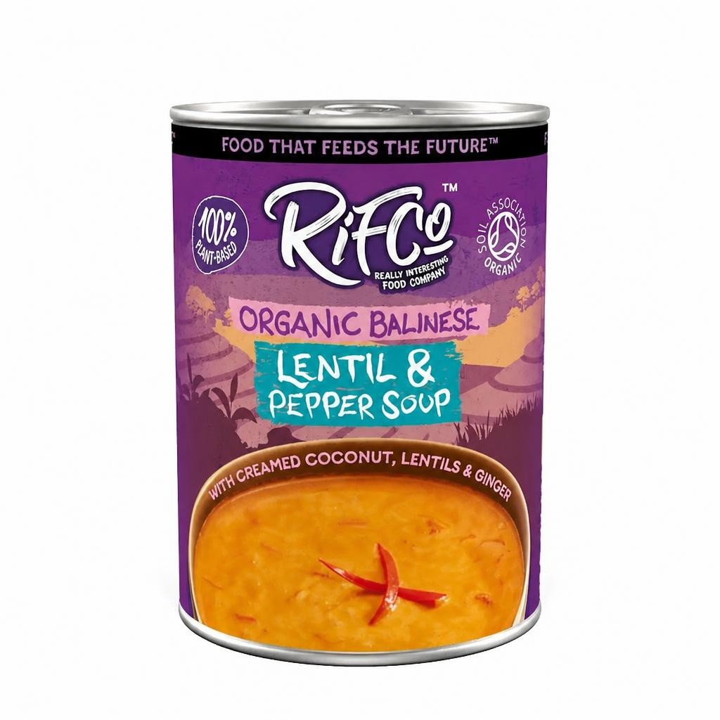 Organic Balinese Lentil and Pepper Soup 400g (RIFCo) | Multi