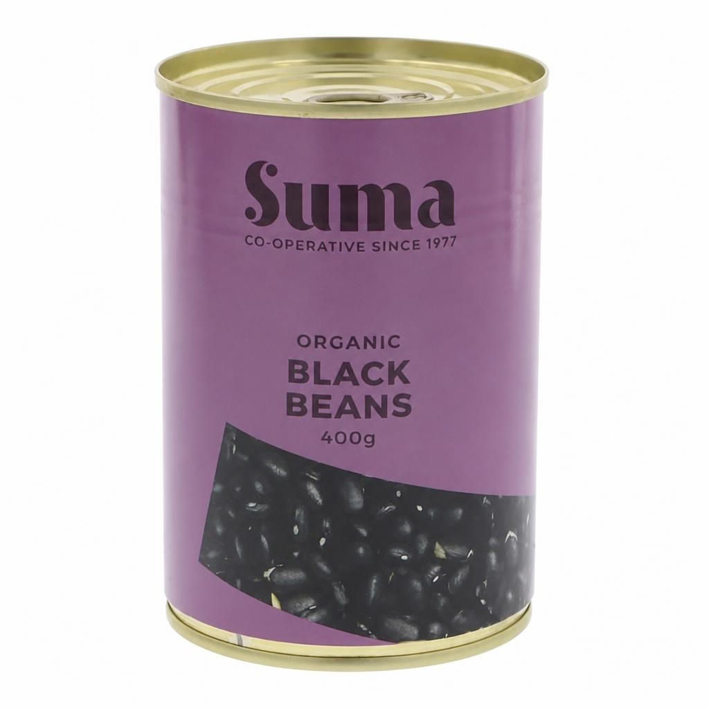 Organic Black Beans 400g (Suma) | Multi