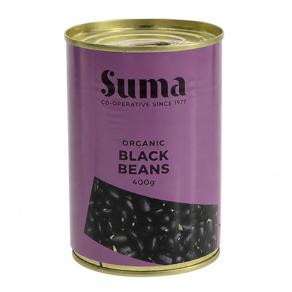 Organic Black Beans 400g (Suma) | Multi