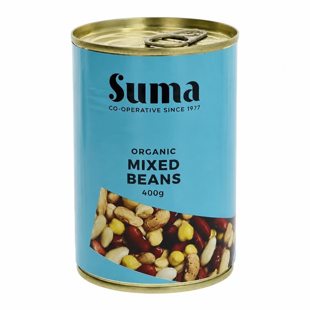 Organic Mixed Beans 400g (Suma) | Multi