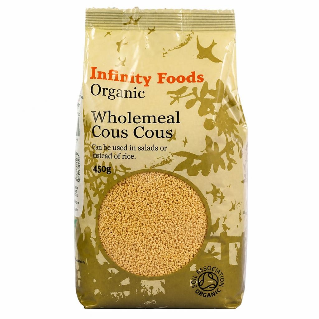 Cous Cous 450g - Wholemeal, Organic (Infinity Foods) | Multi