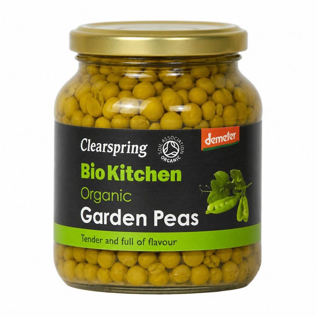 Organic Demeter Garden Peas 350g (Clearspring) | Multi