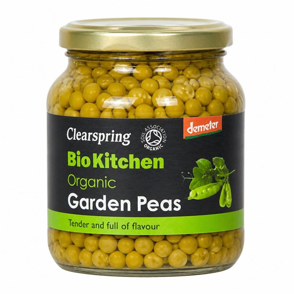 Organic Demeter Garden Peas 350g (Clearspring) | Multi