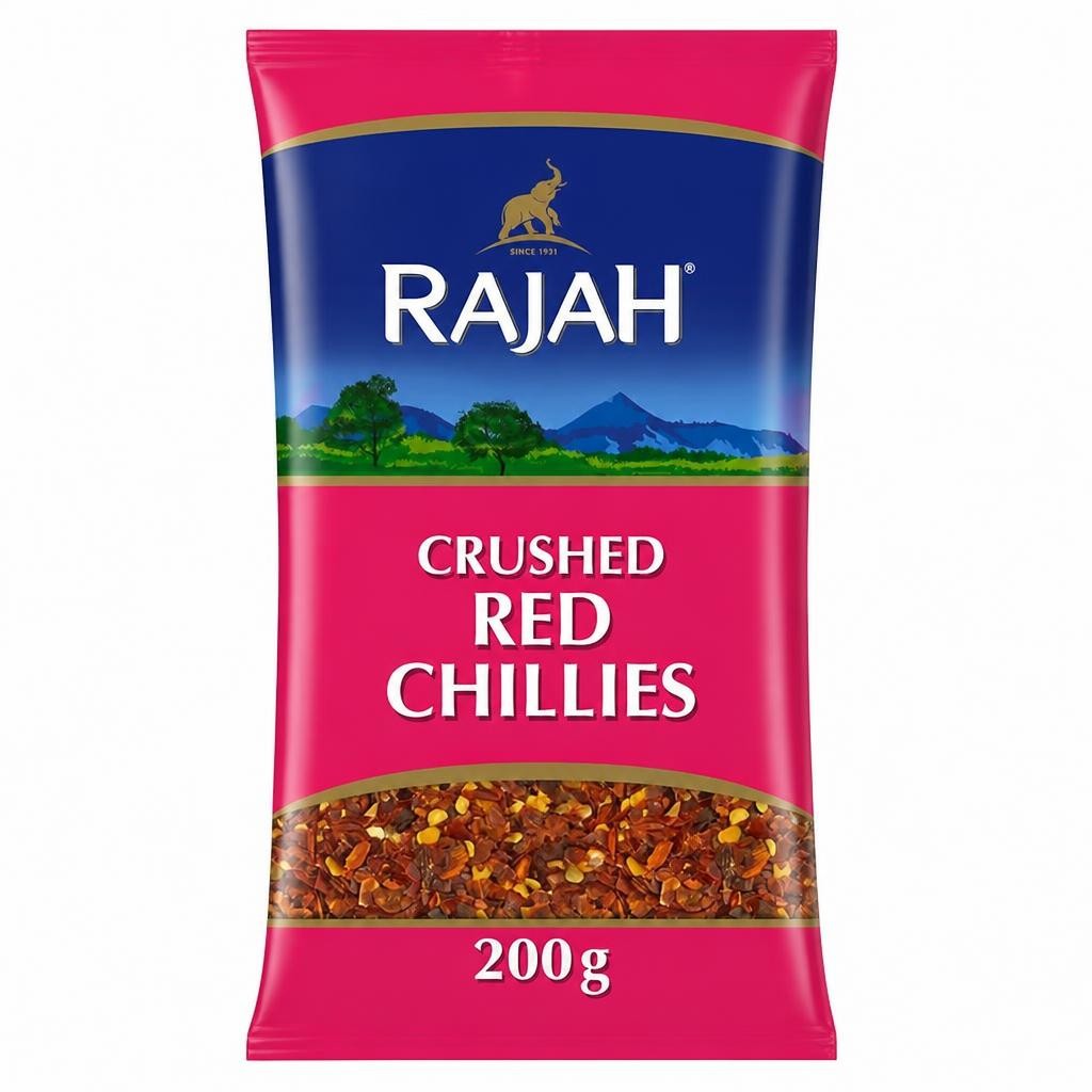 Rajah Crushed Red Chillies 200G
