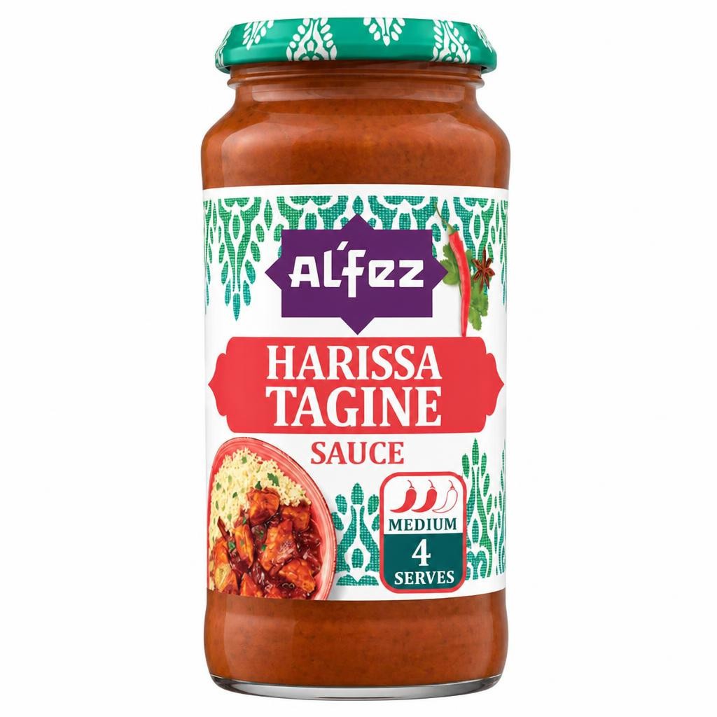 Al'fez Smoky Harissa Tagine Sauce 450G