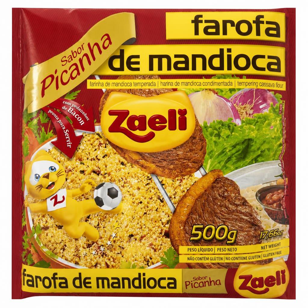 Zaeli Cassava Flour Seasoned 500G