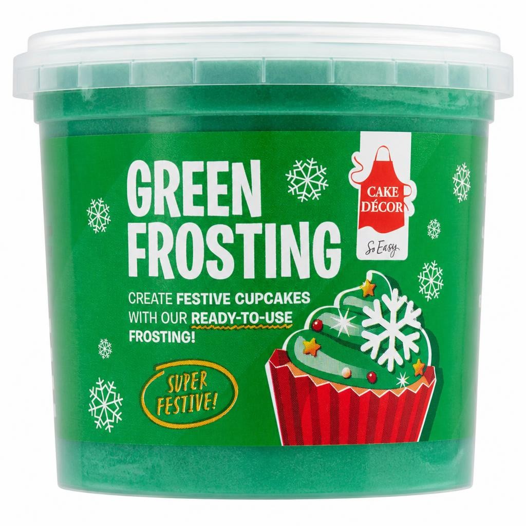 Cake Decor Green Frosting 300G