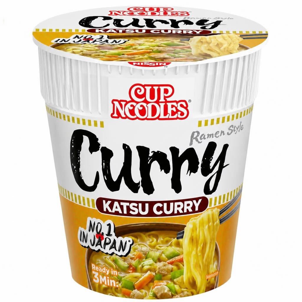 Nissin Cup Noodles Instant Ramen Pot Katsu Curry 67g