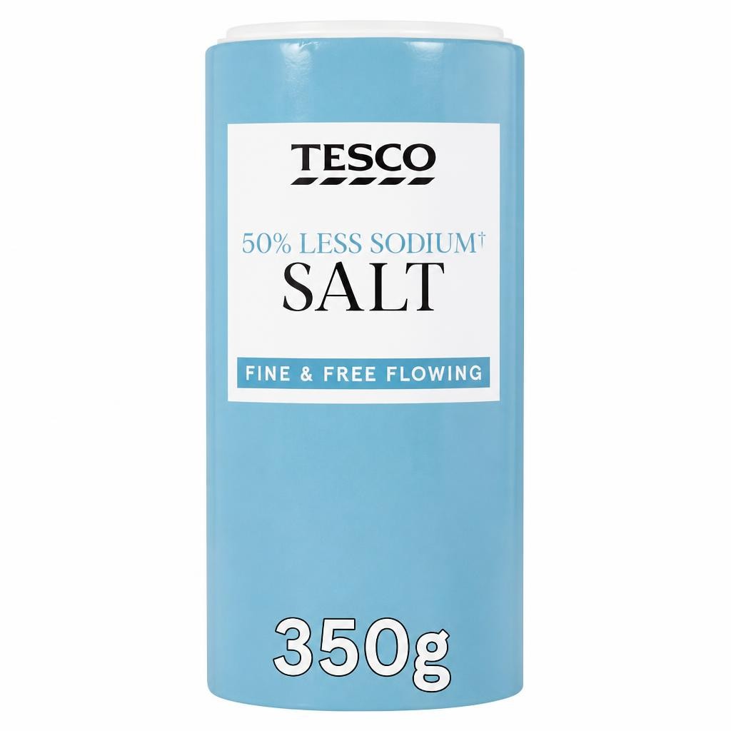 Tesco 50% Less Sodium Salt 350G