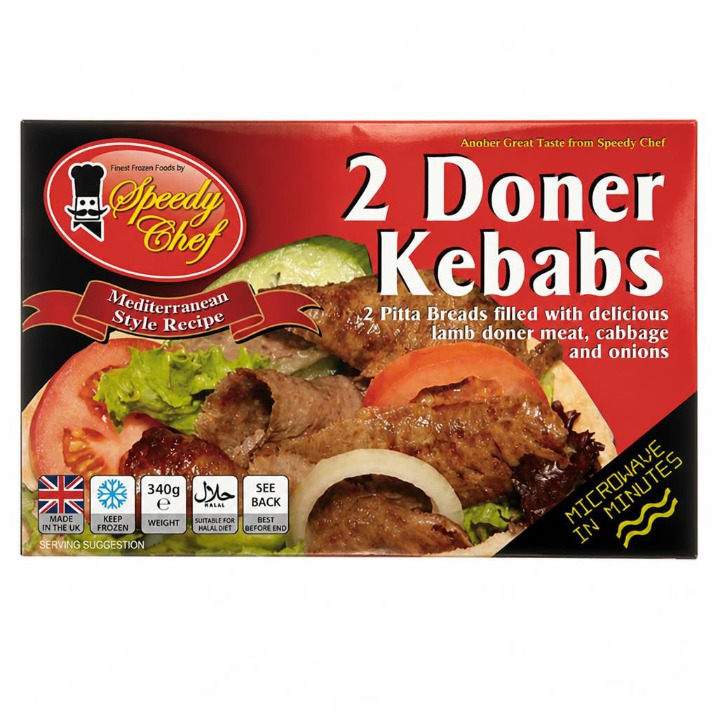 Easy Chef Doner Kebabs 2 x 340G