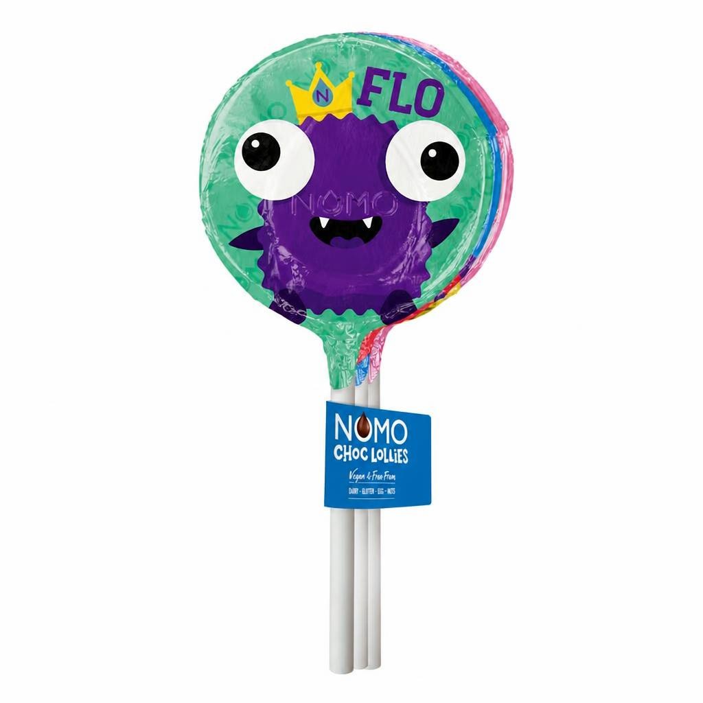 NOMO Non-dairy Milk Chocolate Lollies 3 Pack 36g
