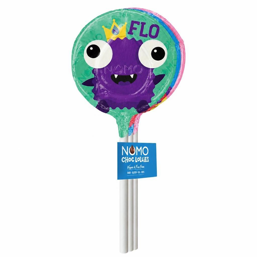 NOMO Non-dairy Milk Chocolate Lollies 3 Pack 36g