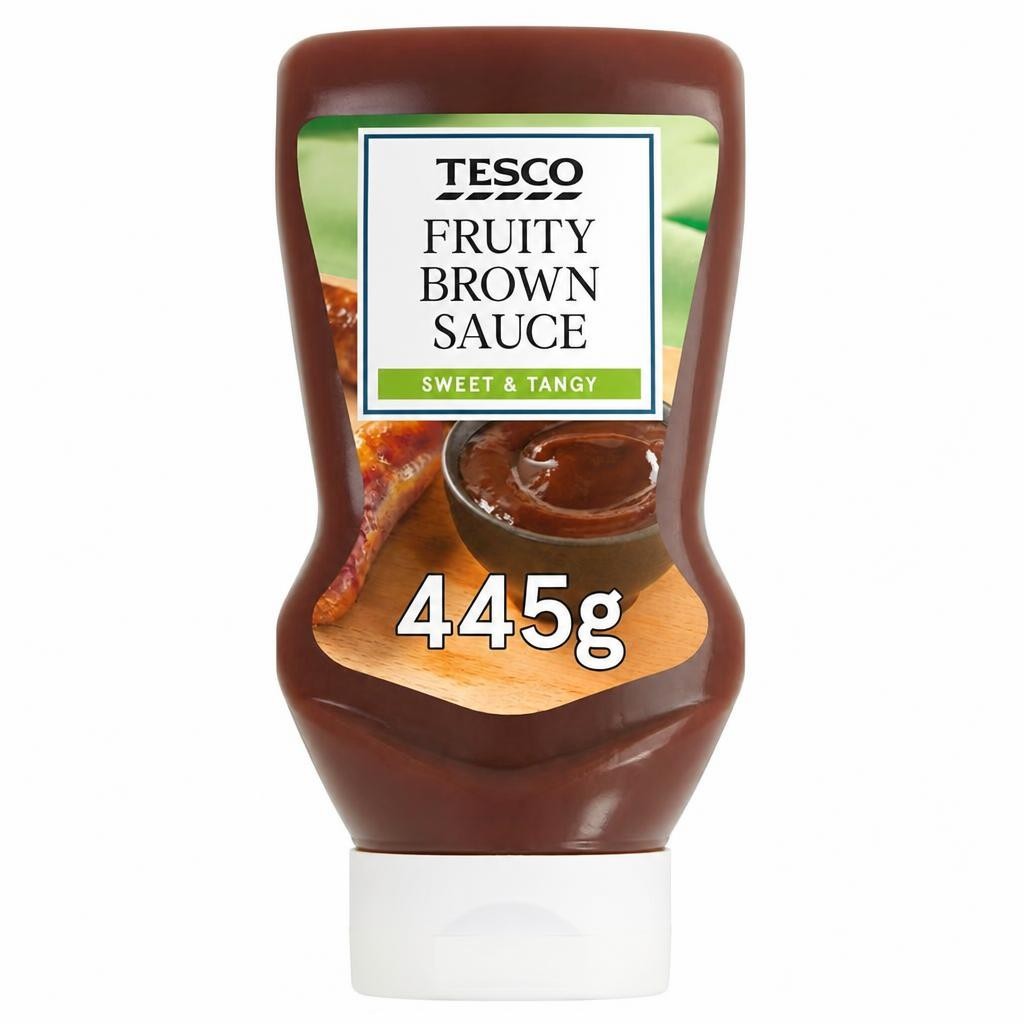 Tesco Fruity Brown Sauce 445G