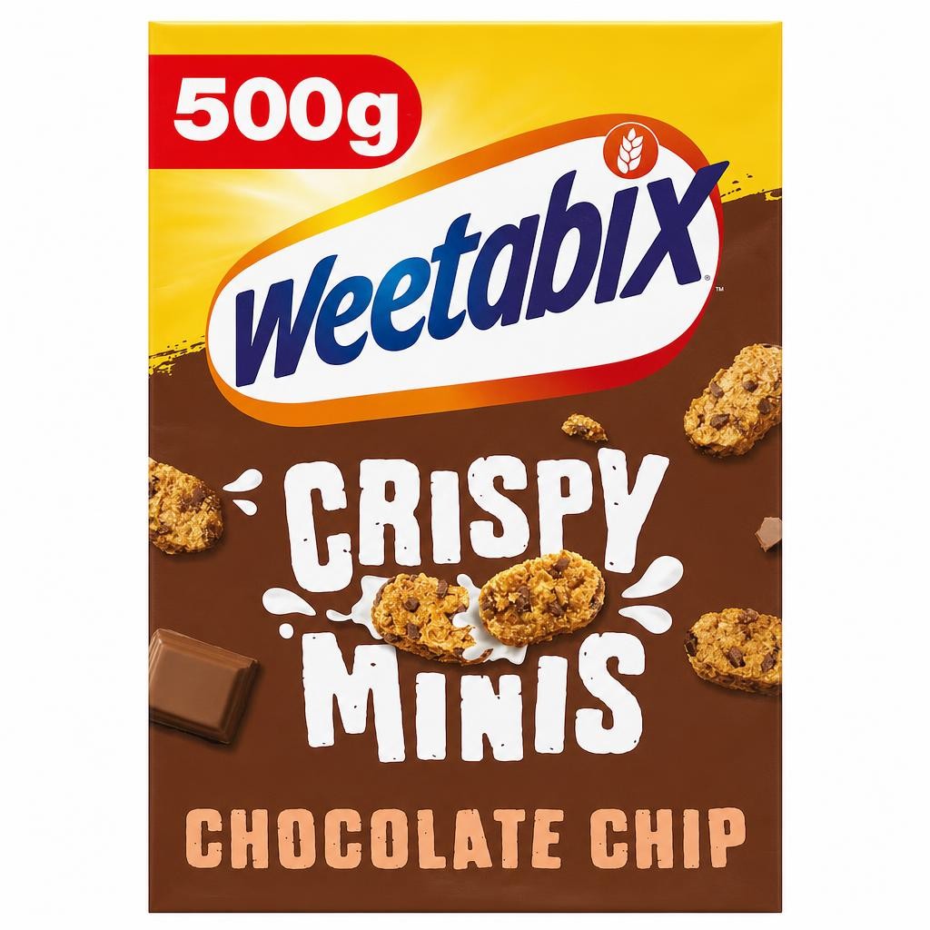 Weetabix Crispy Minis Cereal - Chocolate Chip 500g