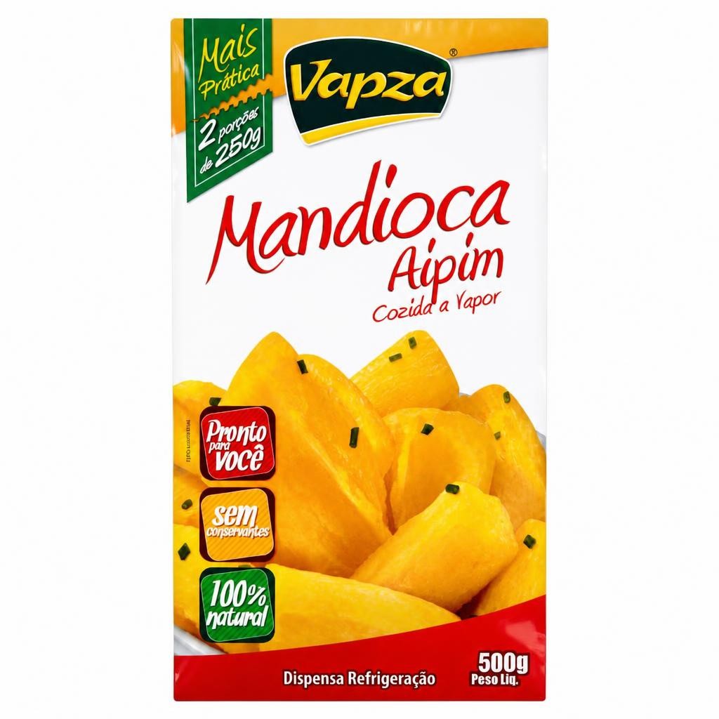Vapza Steam Cooked Cassava 500G