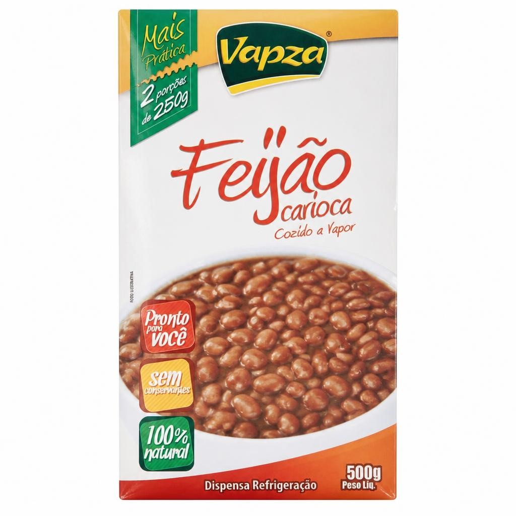 Vapza Steam Cooked Beans 500G