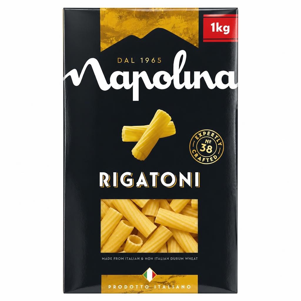 Napolina Rigatoni Pasta 1Kg