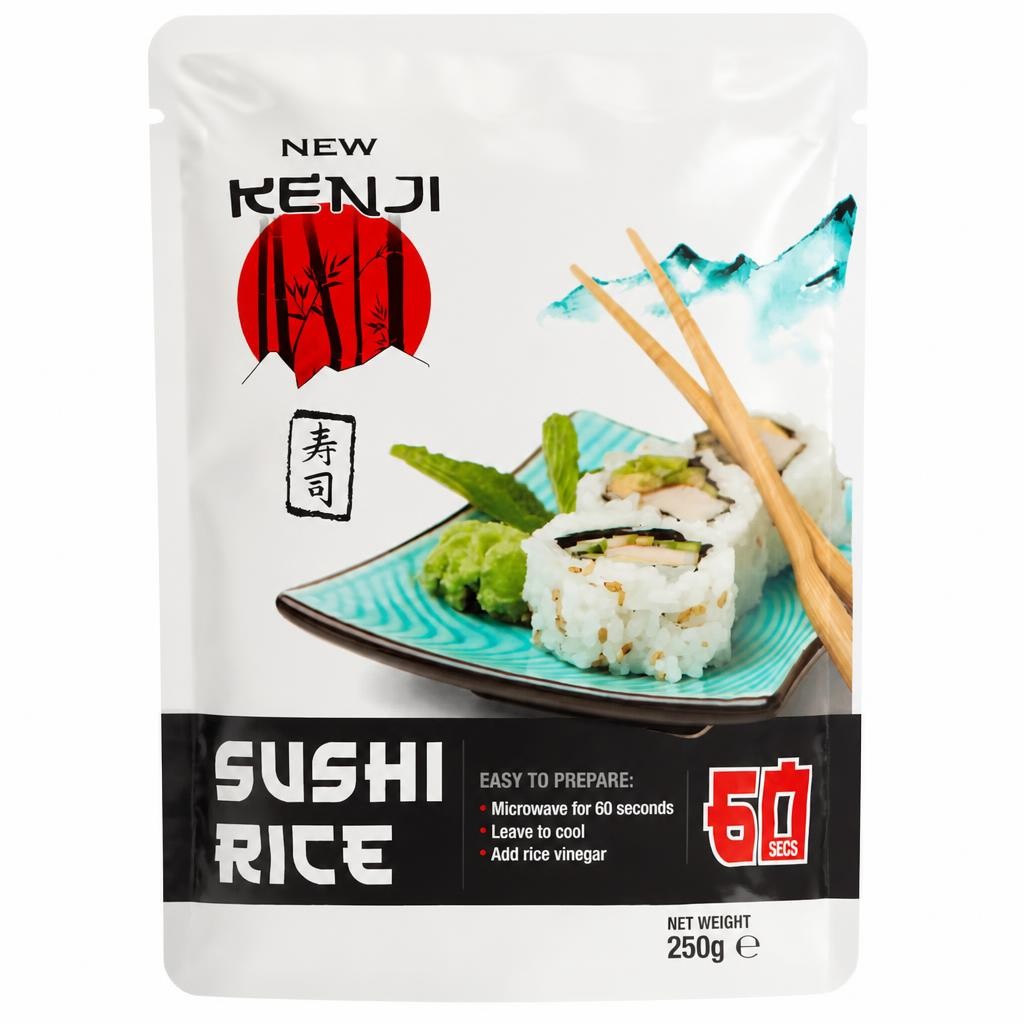 New Kenji Microwaveable Sushi Rice 250G