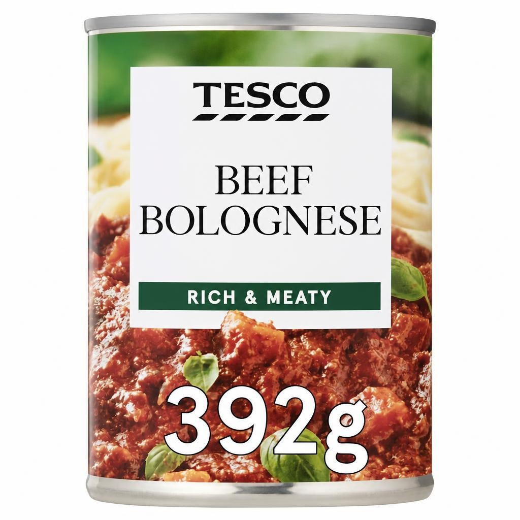 Tesco Beef Bolognese 392G