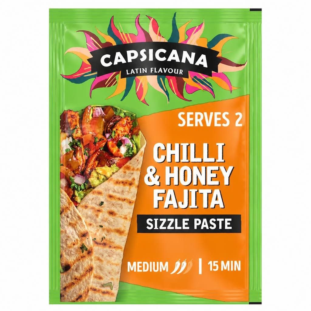 Capsicana Mexican Fajita Chilli & Honey Paste 60G
