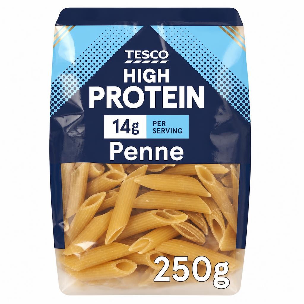 Tesco High Protein Penne 250g