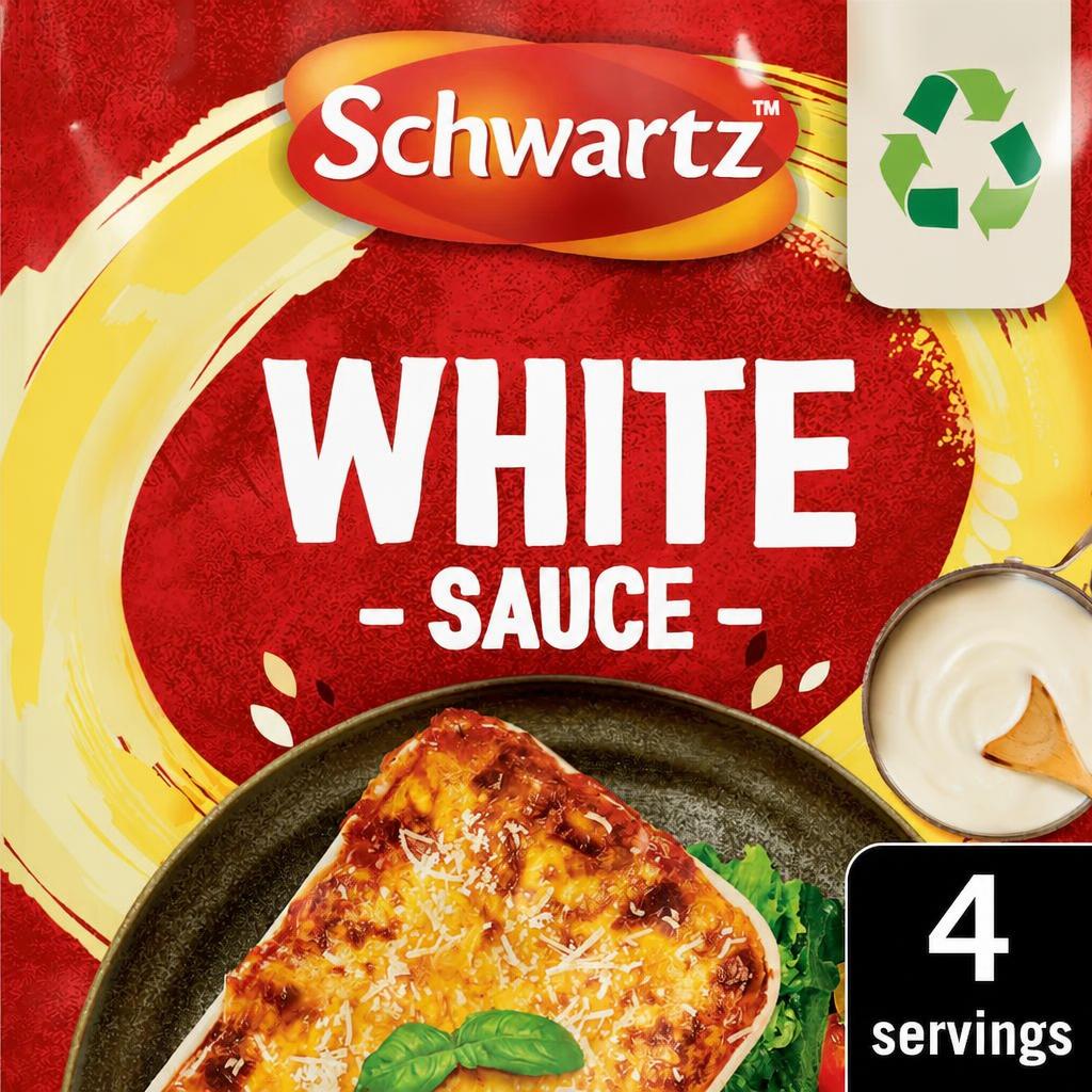 Schwartz Savoury White Sauce 25G