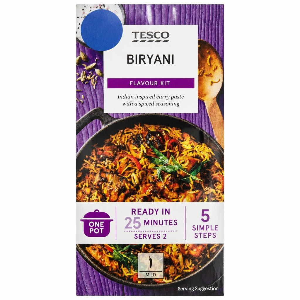 Tesco Biryani Flavour Kit 44g
