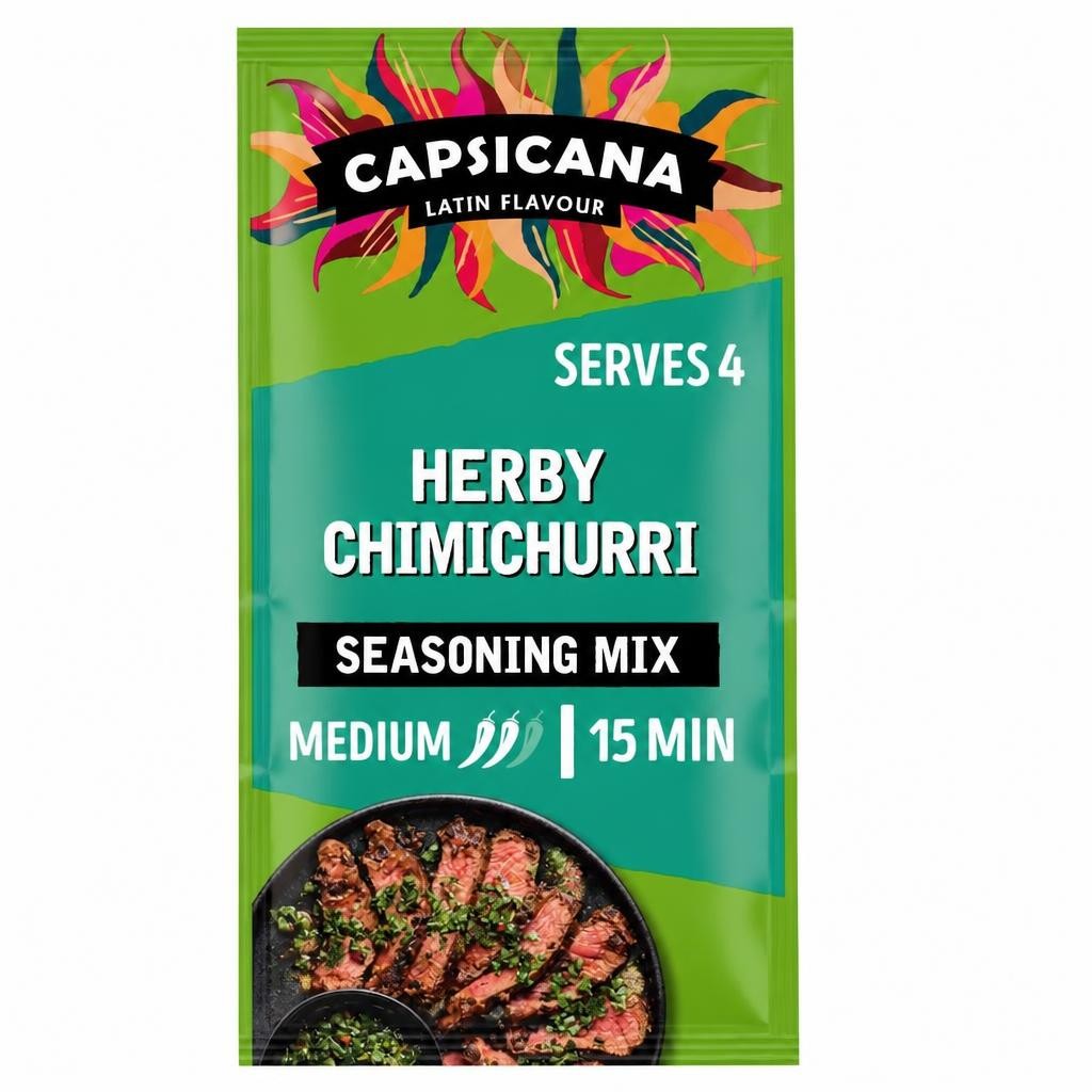 Capsicana Chimichurri Garlic Argentinian Seasoning Mix 28g