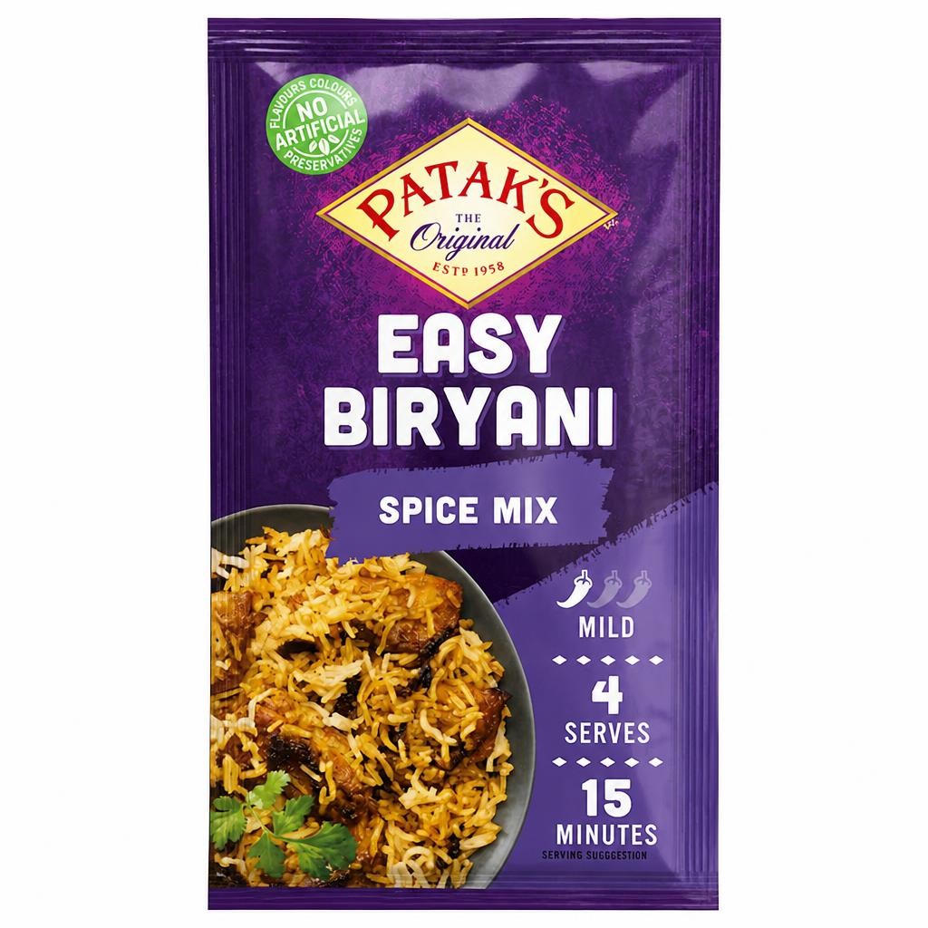 Patak's Easy Biryani Spice Mix 25g