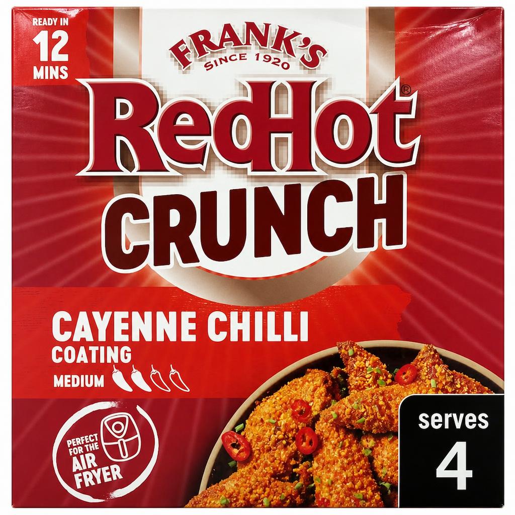 Frank's RedHot Crunch Cayenne Chilli 70g