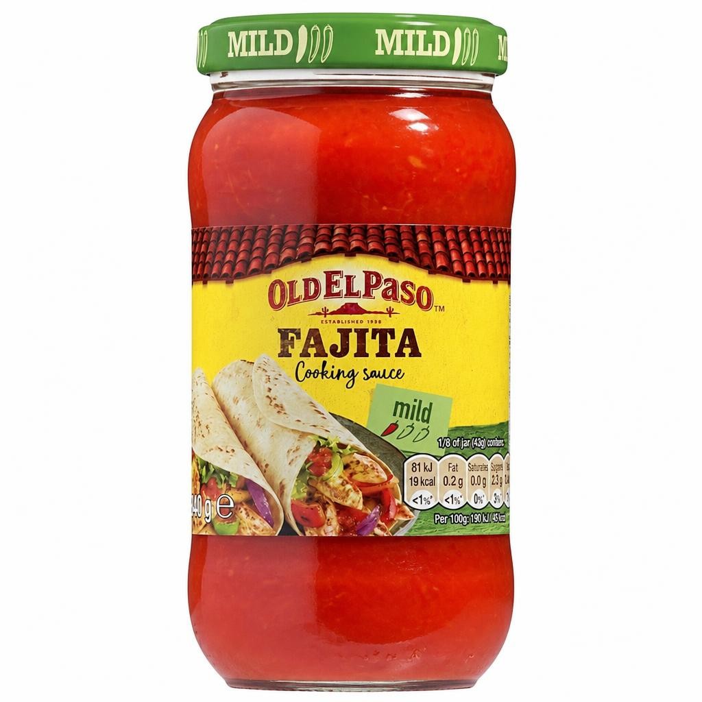 Old El Paso Mild Fajita Cooking Sauce 340g