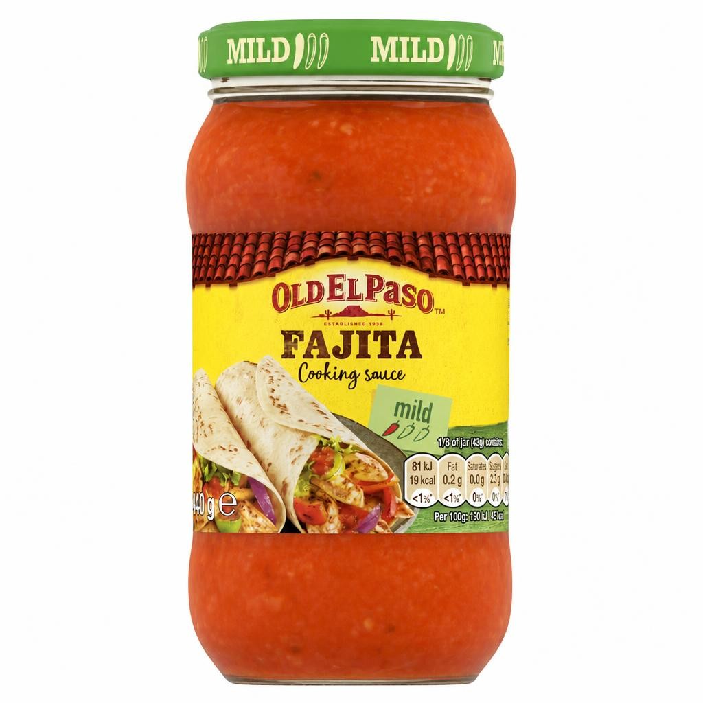 Old El Paso Mild Fajita Cooking Sauce 340g