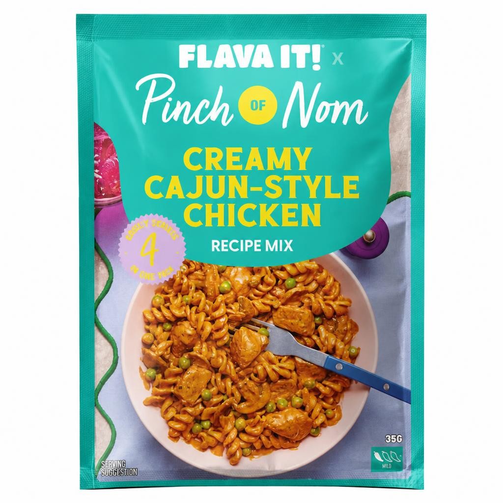 Pinch of Nom Creamy Cajun Chicken Recipe Mix 35g