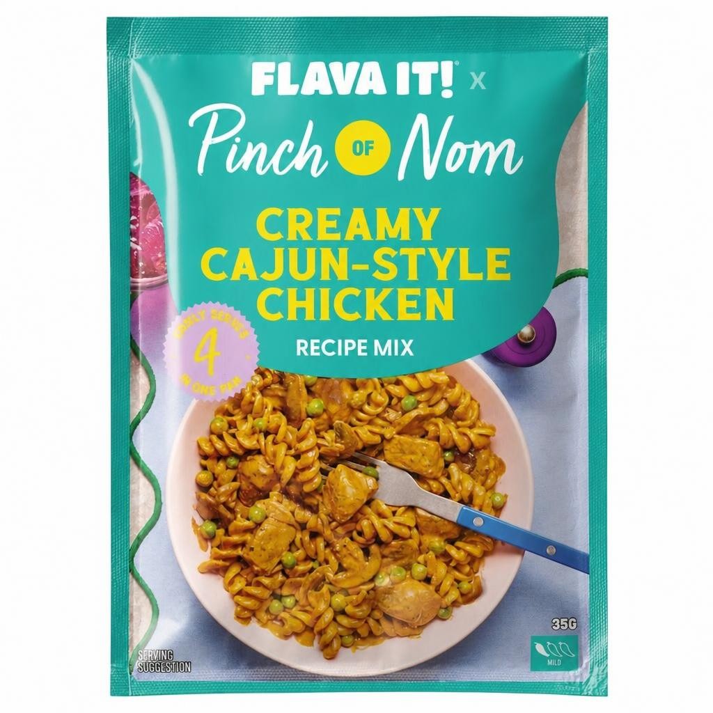 Pinch of Nom Creamy Cajun Chicken Recipe Mix 35g