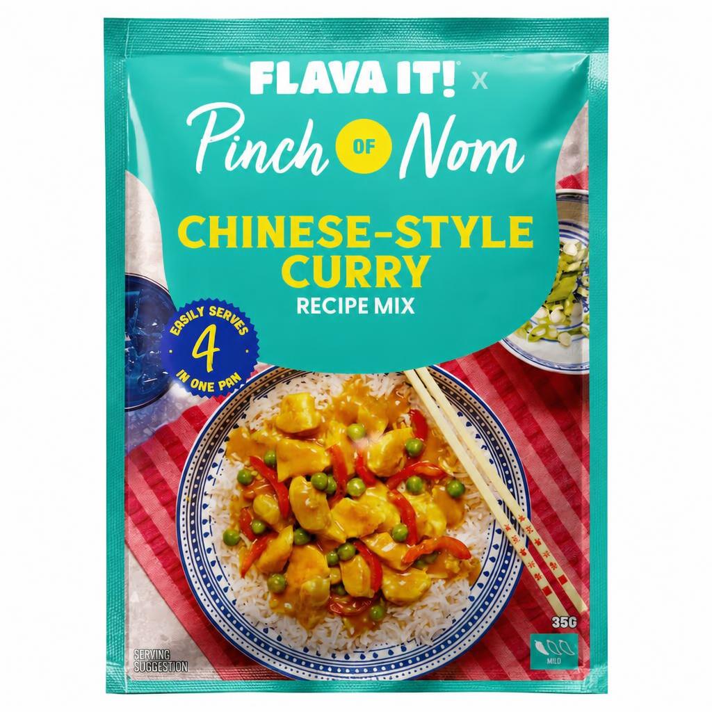 Pinch of Nom Chinese Style Curry Recipe Mix 35g