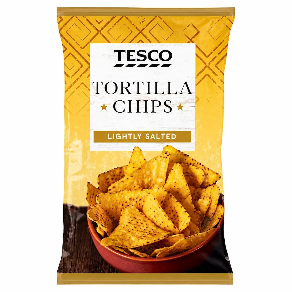 Tesco Lightly Salted Tortilla Chips 200g