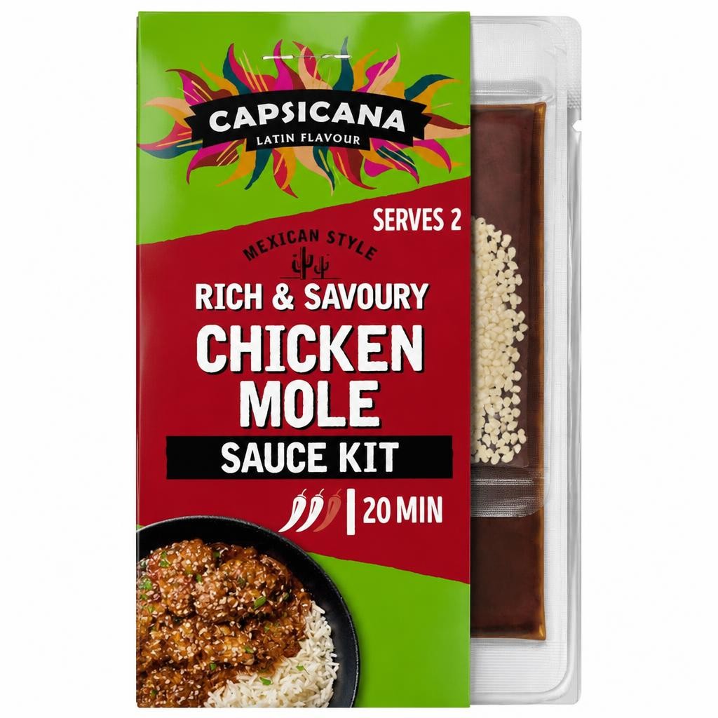 Capsicana Mexican Chicken Mole Cooking Sauce Kit 273g