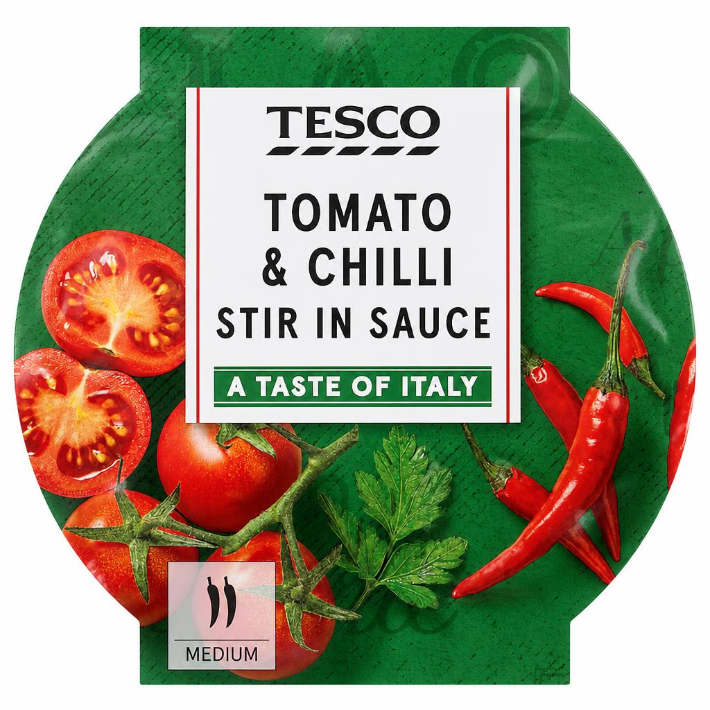 Tesco Tomato & Chilli Stir In Sauce 155G