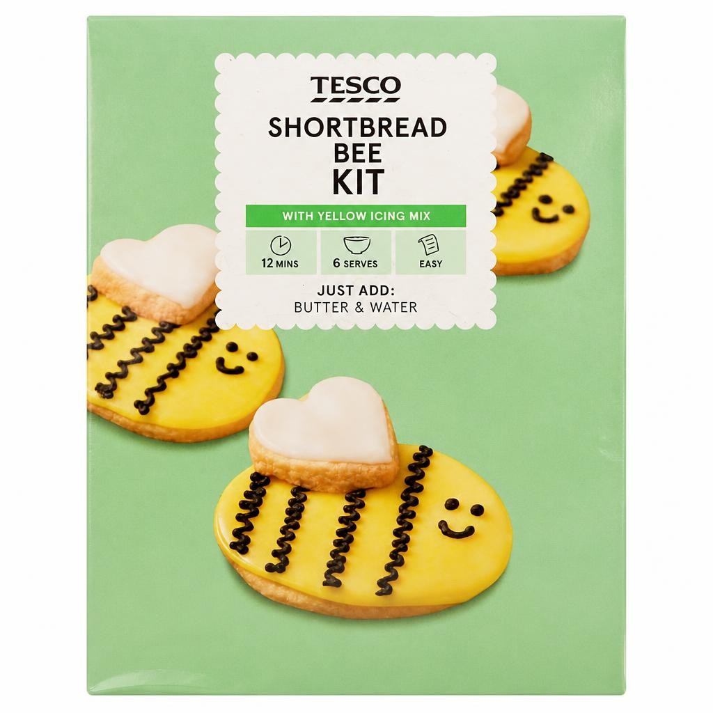 Tesco Shortbread Bee Kit 329g