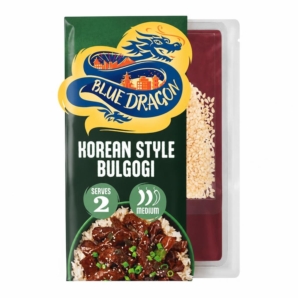 Blue Dragon Korean Bulgogi Rice Kit 351g