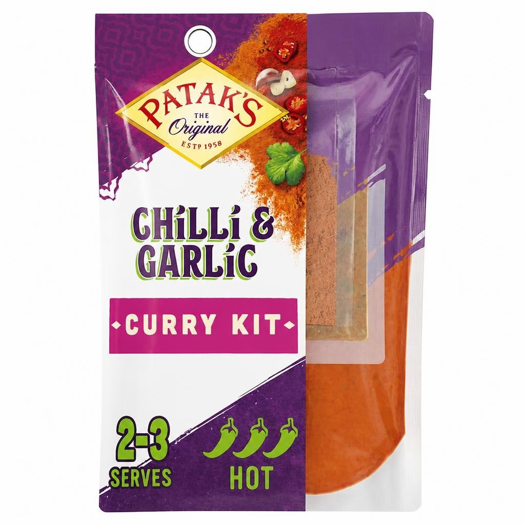 Patak's Chilli & Garlic Curry Kit 270g