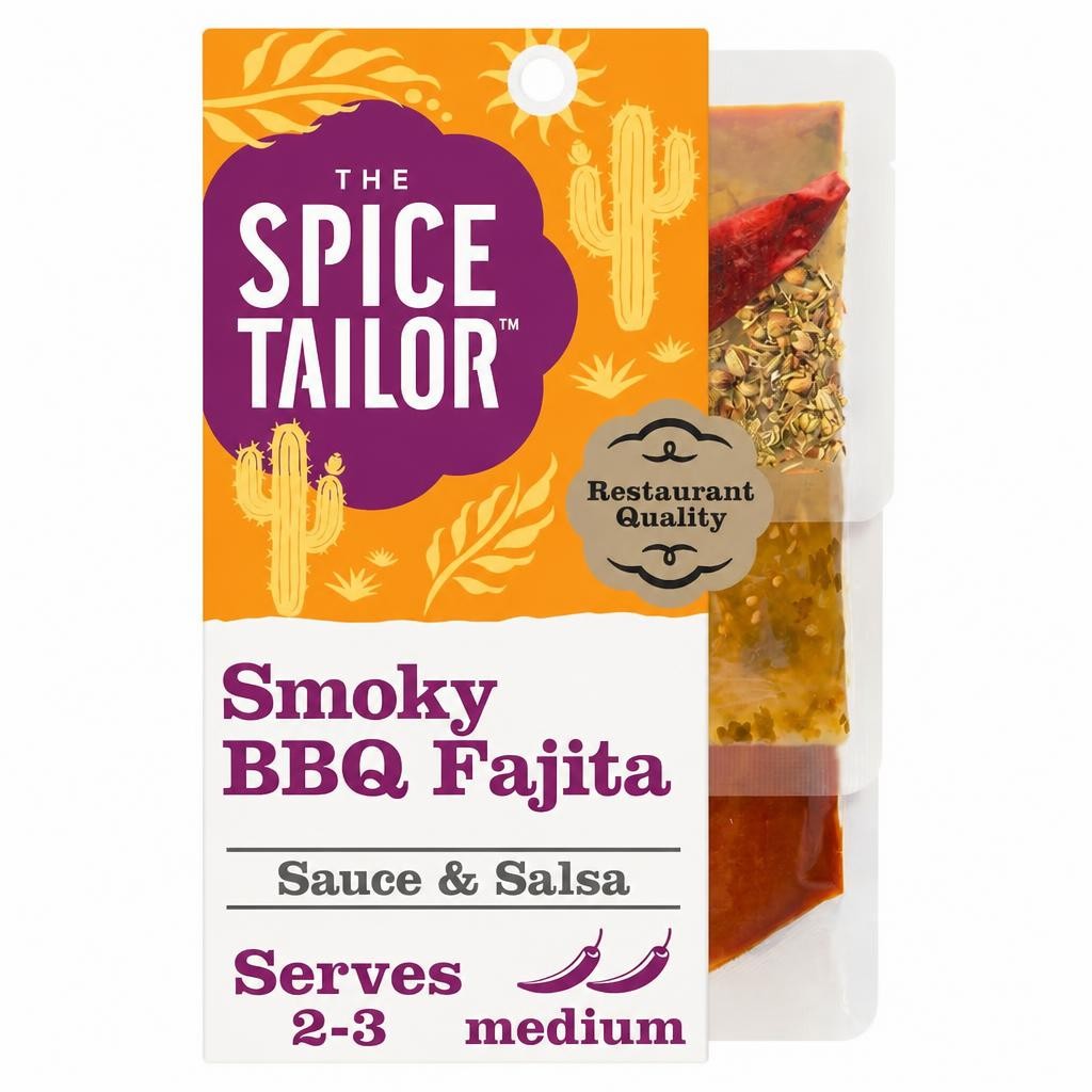 The Spice Tailor Mexican Smoky BBQ Fajita Sauce and Salsa Kit 245g