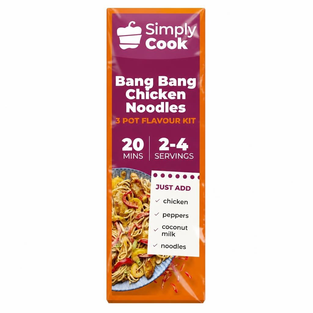 Simply Cook Bang Bang Chicken Noodles Recipe Kit 45g