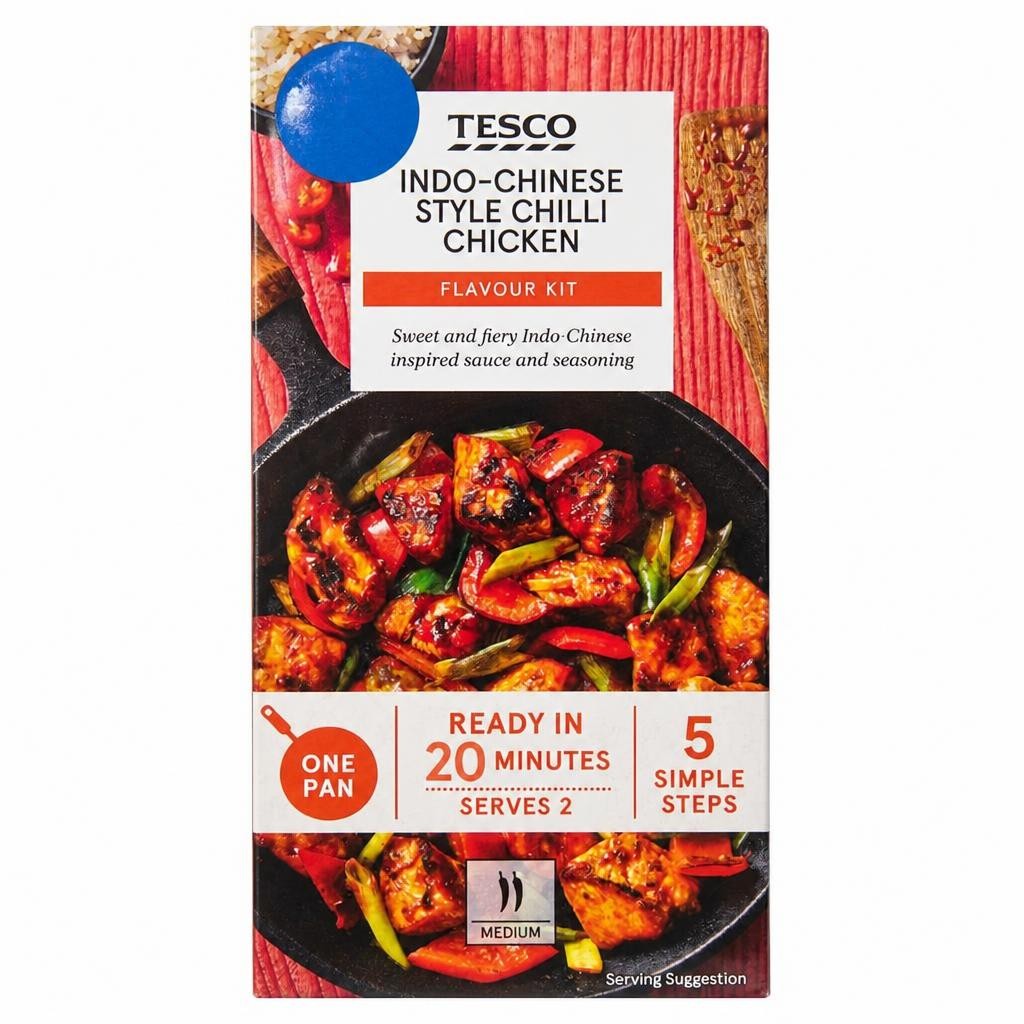 Tesco Indo Chinese Style Chilli Chicken Flavour Kit 34g