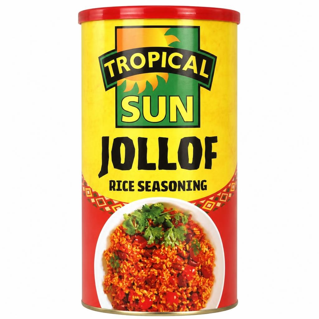 Tropical Sun Jollof Rice Seasoning Halal 1kg