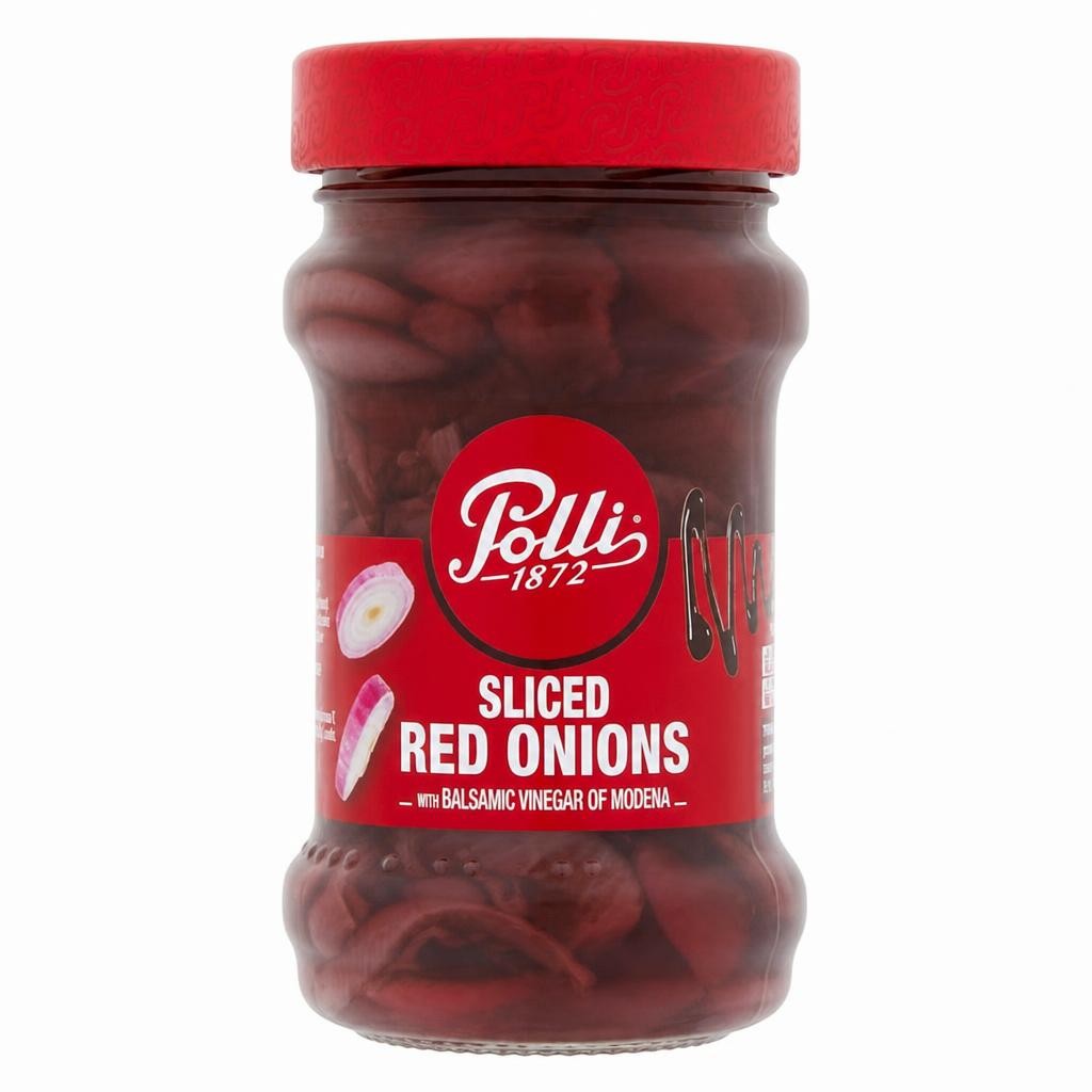 Polli Pickled Red Onion in Balsamic Vinegar 190g